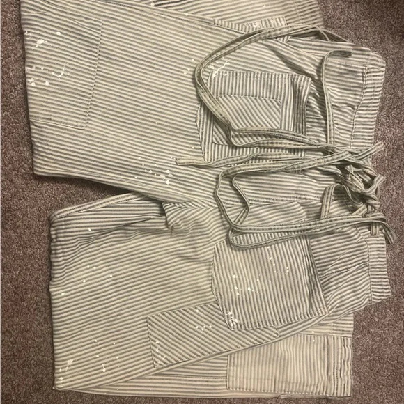 Free People Striped Casual overalls - Picture 4 of 5